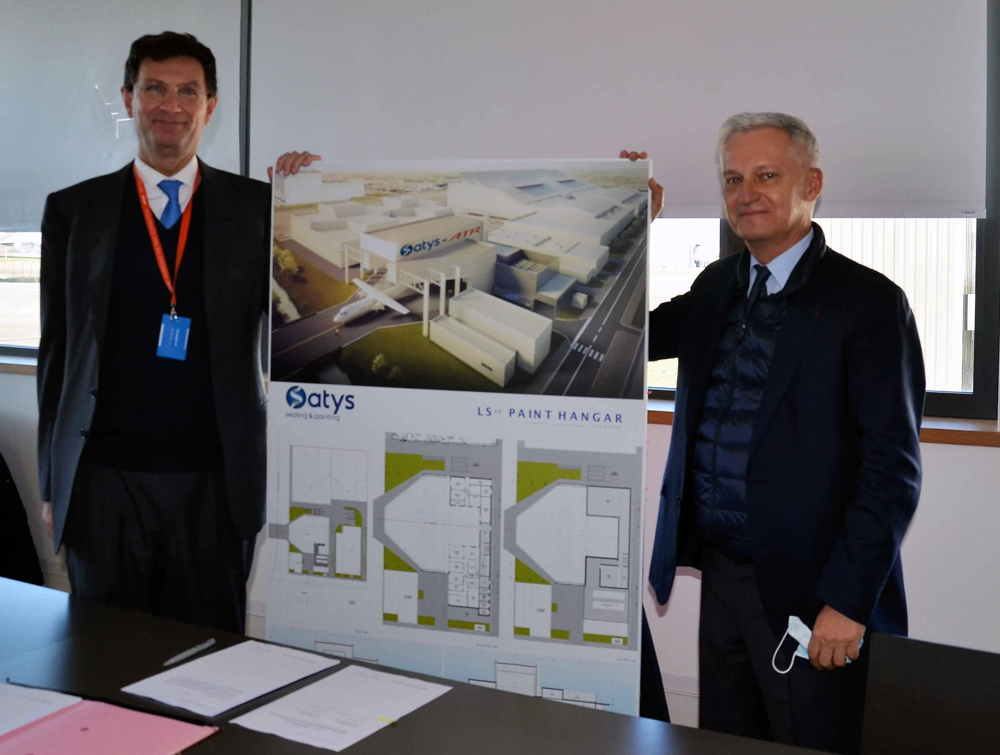 Satys Aerospace investit dans une toute nouvelle salle de peinture économe en énergie pour répondre aux besoins d'ATR