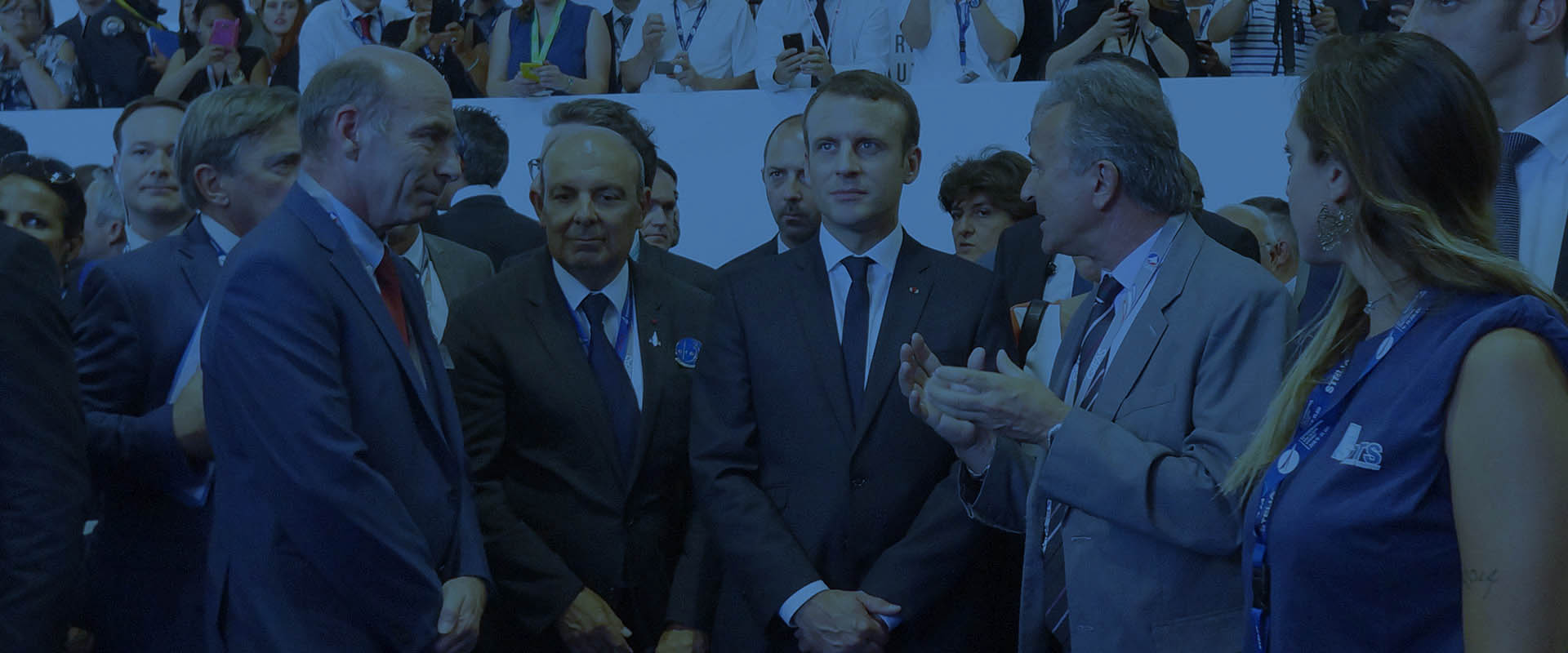 Paris Air Show: Emmanuel Macron visits Finaero’s stand 